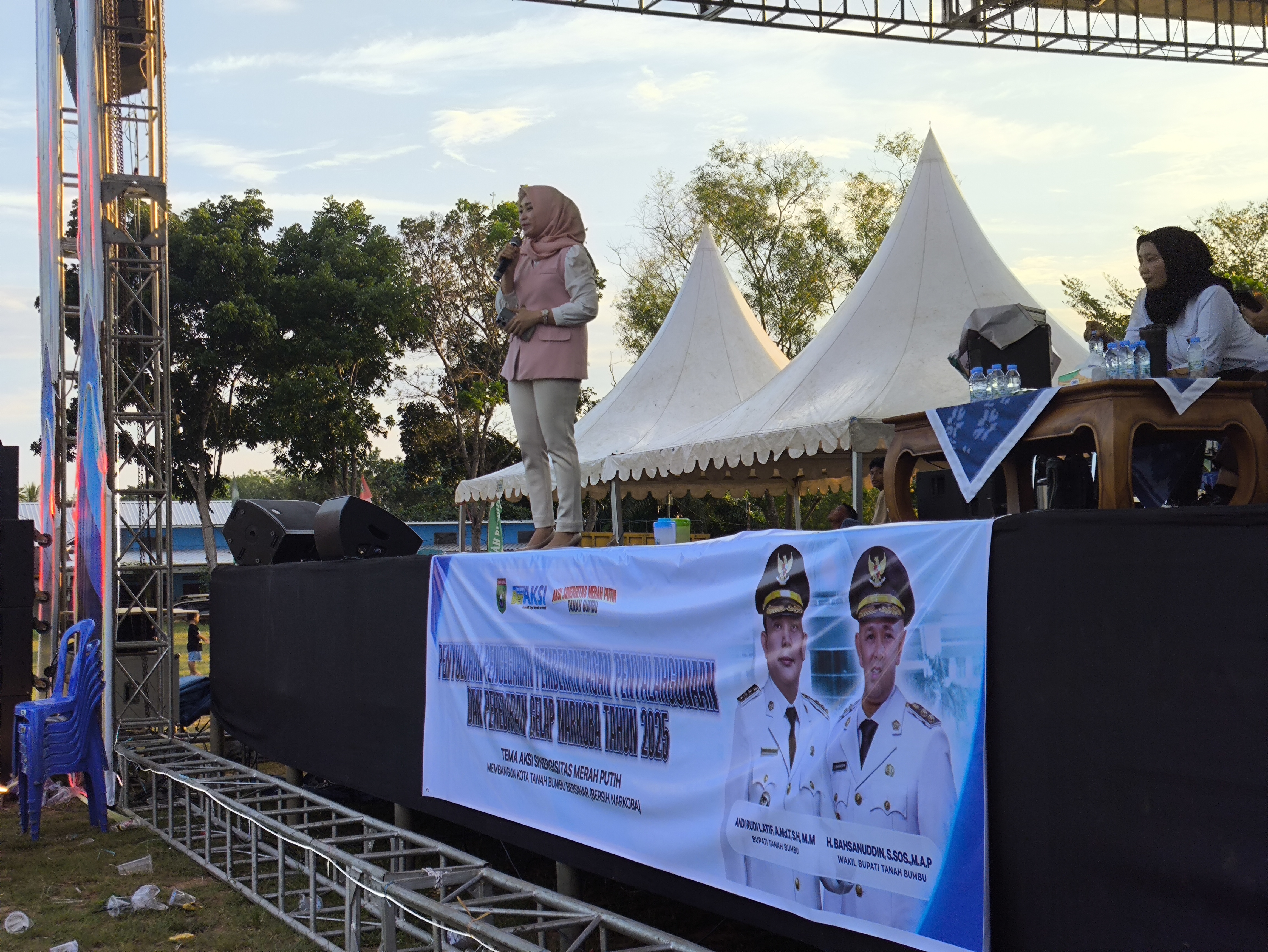 Ayu Tyas Lysa Rifiana menjadi narasumber pendidikan politik